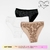 1063P - TIRO CORTO ALGODÓN Y LYCRA LISA CON CINTURA PUNTILLA - PACK X 2