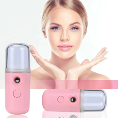 Imagen de Rociado Vaporizador facial recargable por USB Humidificador Cuidado de la piel facial