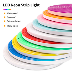 Imagen de Tira 5mts Luces Led Neon Manguera Silicona Flexible Exterior