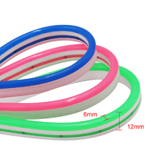 Tira 5mts Luces Led Neon Manguera Silicona Flexible Exterior