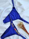 Calcinha Microfibra Personalizada - Azul caneta - comprar online
