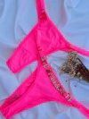 Calcinha Microfibra Personalizada - Rosa Neon - comprar online