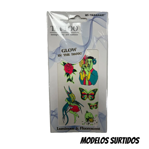 Tatuaje Temporal Neón 1 unidad - comprar online