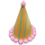 BONETE HAPPY BIRTHDAY POMPON ROSA - comprar online