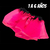 TUTU ROSA FLUO CON CINTAS 1 a 6 años CREACIONES MARIANA