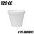 VASO TERMICO 120cc x25u. - comprar online