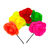 VINCHA FLORES DE TELA MULTICOLOR x1 PA0217 - comprar online