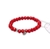 Pulsera Acero Shine Roja
