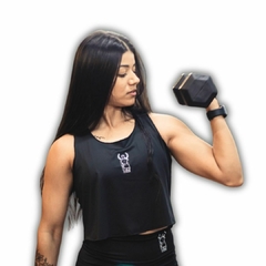 Cropped Fitness Preto - comprar online
