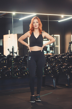Calça Legging - Preta influencer - loja online