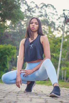 Cropped Fitness Preto