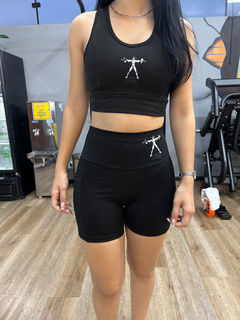 Imagem do Short Fitness Preto Influencer