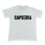 Camiseta Masculina Branca - Capoeira