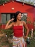 TUBE TOP - VISCOLYCRA VERMELHO - comprar online