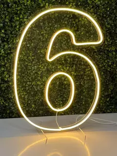 Locação número 6 LED