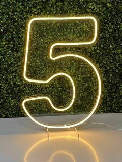 Locação número 5 LED