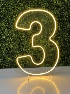 Locação número 3 LED