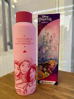 Garrafa de Aco Princesas 600ml Zona Criativa