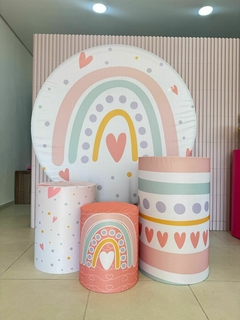 Arco Iris Corações - comprar online