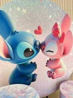 Stitch e Angel - amorapresentesefestas