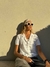 Chomba blanca tejida - comprar online