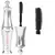 Benefit Cosmetics Mini 24-HR Brow Setter Clear Brow Gel with Lamination Effect (Gel de cejas)