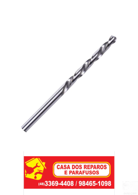 Broca Aço Rápido 8,5mm