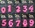 25 VELAS NUMEROTE GIBRE 100% PARAFINA