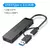 Imagem do Vention usb c hub 4 portas usb tipo c para usb 3.0 hub divisor divisor adaptador