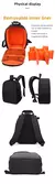 Bolsa multifuncional para câmera para Nikon, Canon, lente digital, mochila premium