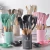 Kit Colher Silicone para Cozinha, BPA Antiferrugem, Madeira Conjunto de Utensíl - Natália Bento Gonçalves