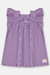 Vestido em Ribana - Linha NATURE - LOU Infantil