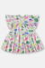 Vestido Manga Curta em Cotton - comprar online