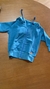 Casaco Lou Moletom Peluciado c/Zíper Azul Petróleo - comprar online
