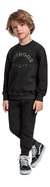 CONJUNTO BLUSAO E CALCA EM MOLETOM 008910 PRETO PATI NICK - comprar online