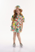 Conjunto Blusa e Short Verde Nevoa