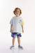 Conjunto Camiseta e Bermuda Marinheiro