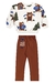 Conjunto Blusão e Calça em Moletom - LOU Infantil