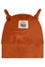 TOUCA EM SUEDINE U 161448 LARANJA QUEIMADO