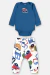 CONJUNTO BODY E CALCA EM SUEDINE - 184034 AZUL