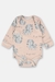 BODY MANGA LONGA EM SUEDINE AB2243 ABSTRATO 2243 - comprar online