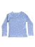CAMISETA MANGA LONGA RIBANA LILÁS FLORES AMARELAS - LOU Infantil