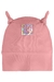 TOUCA EM SUEDINE U 161731 ROSA MORANGO