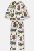 PIJAMA BLUSA E CALCA EM MALHA SOFT BEGE - comprar online
