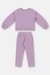 CONJUNTO BLUSAO E CALCA MOLECOTTON SUSTENTÁVEL LILÁS ORQUÍDEA REAL - comprar online
