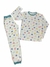 PIJAMA LOU MANGA LONGA EM MALHA - ESTRELAS