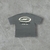 Remera Oversize "M" Gris