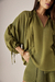 BLUSA BATA VERDE AGAE - comprar online