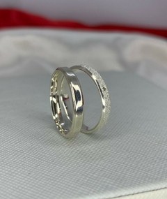 Aliança Prata Lisa 3mm ALP270252 (LEIA A DESCRIÇÃO) - Gubbi Alianças