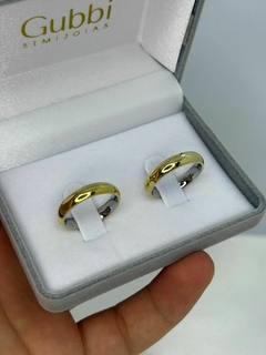 Aliança MOEDA ANTIGA 4mm lisa (LEIA A DESCRIÇÃO) - comprar online